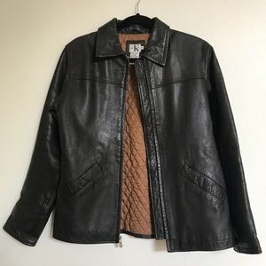 Leather jacket